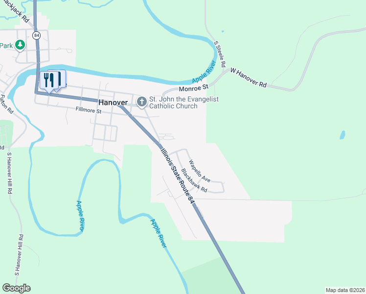 map of restaurants, bars, coffee shops, grocery stores, and more near 17 O'Sage Avenue in Hanover