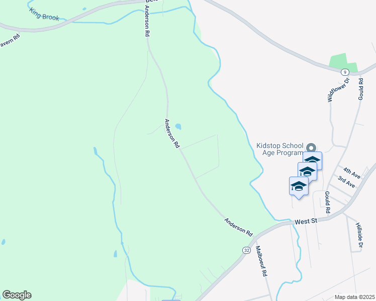 map of restaurants, bars, coffee shops, grocery stores, and more near 3 Desantis Drive in Ware
