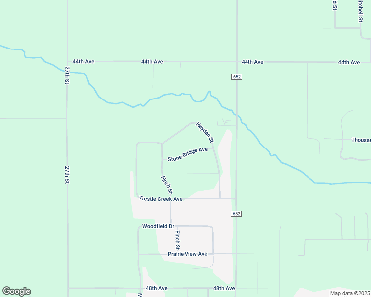 map of restaurants, bars, coffee shops, grocery stores, and more near 25900 Stone Bridge Avenue in Mattawan