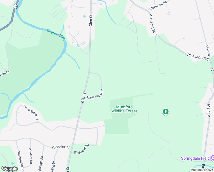 map of restaurants, bars, coffee shops, grocery stores, and more near 12 Apple Ridge Drive in Natick