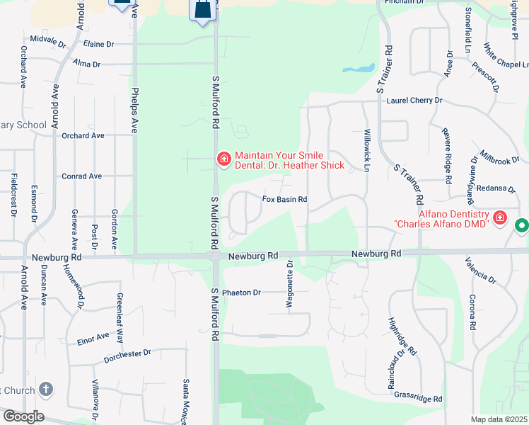 map of restaurants, bars, coffee shops, grocery stores, and more near 1426 Dry Creek Bend in Rockford