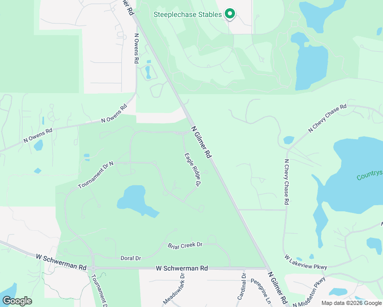 map of restaurants, bars, coffee shops, grocery stores, and more near 11 Eagle Ridge Drive in Hawthorn Woods
