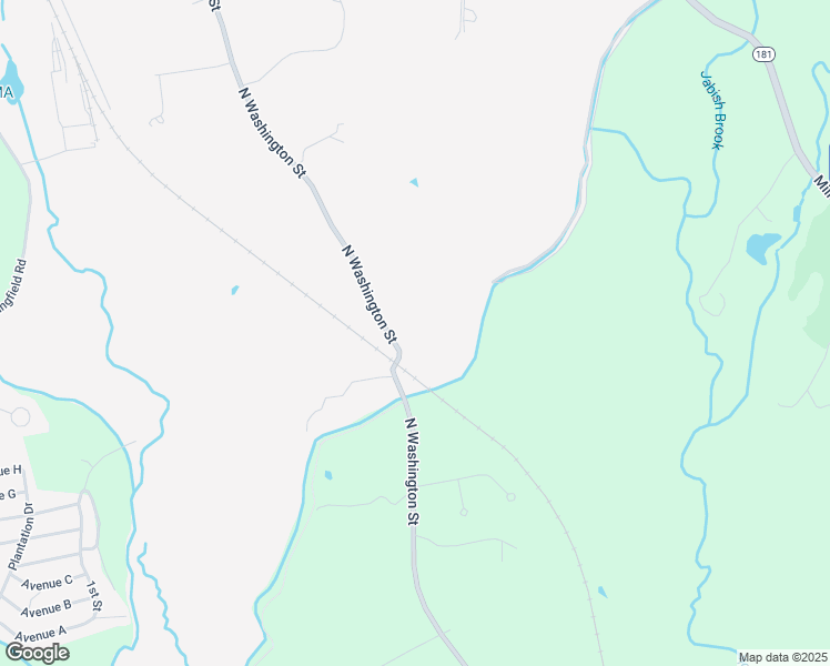 map of restaurants, bars, coffee shops, grocery stores, and more near 265 North Washington Street in Belchertown