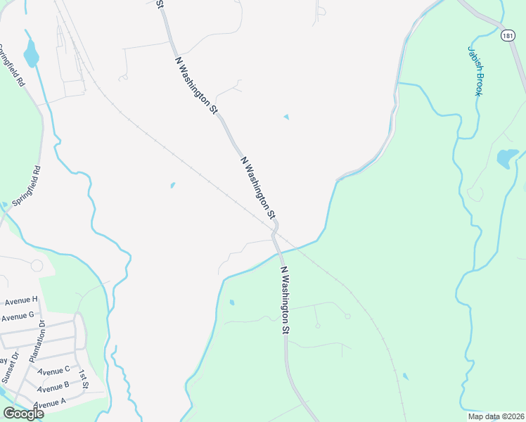 map of restaurants, bars, coffee shops, grocery stores, and more near 265 North Washington Street in Belchertown