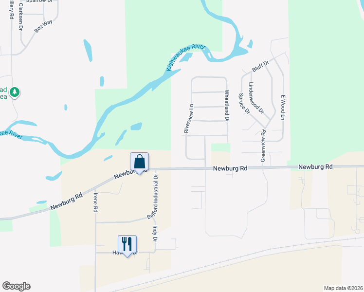 map of restaurants, bars, coffee shops, grocery stores, and more near 4240 Hearthstone Lane in Belvidere