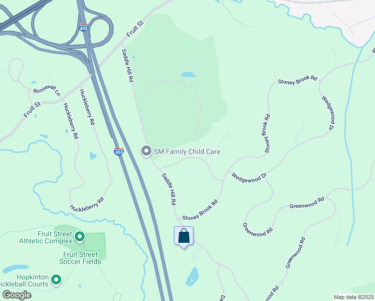 map of restaurants, bars, coffee shops, grocery stores, and more near 7 Edgehill Road in Hopkinton