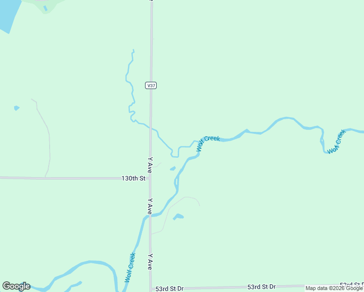 map of restaurants, bars, coffee shops, grocery stores, and more near 5280 County Highway V37 in Dysart