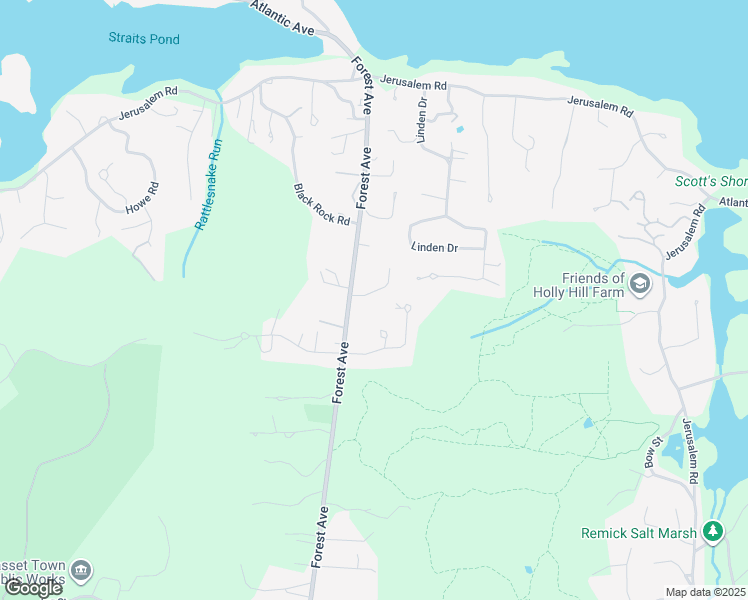 map of restaurants, bars, coffee shops, grocery stores, and more near 241 Forest Avenue in Cohasset