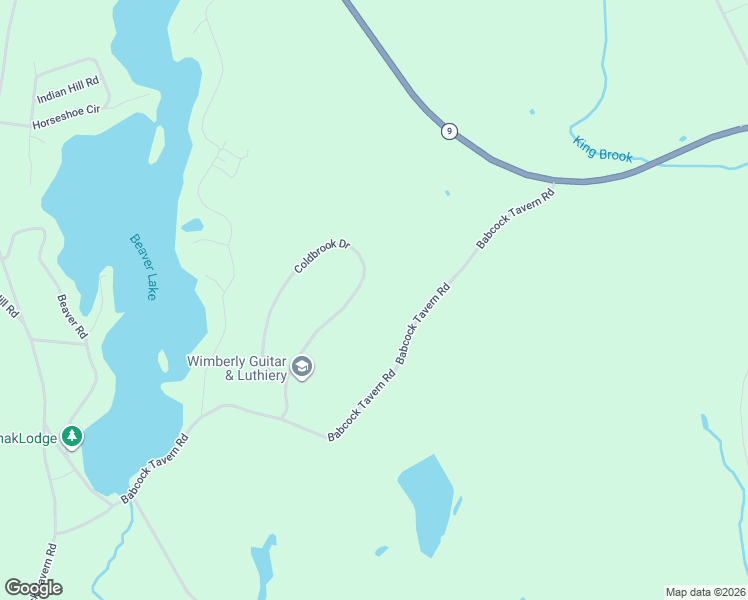 map of restaurants, bars, coffee shops, grocery stores, and more near 49 Babcock Tavern Road in Ware