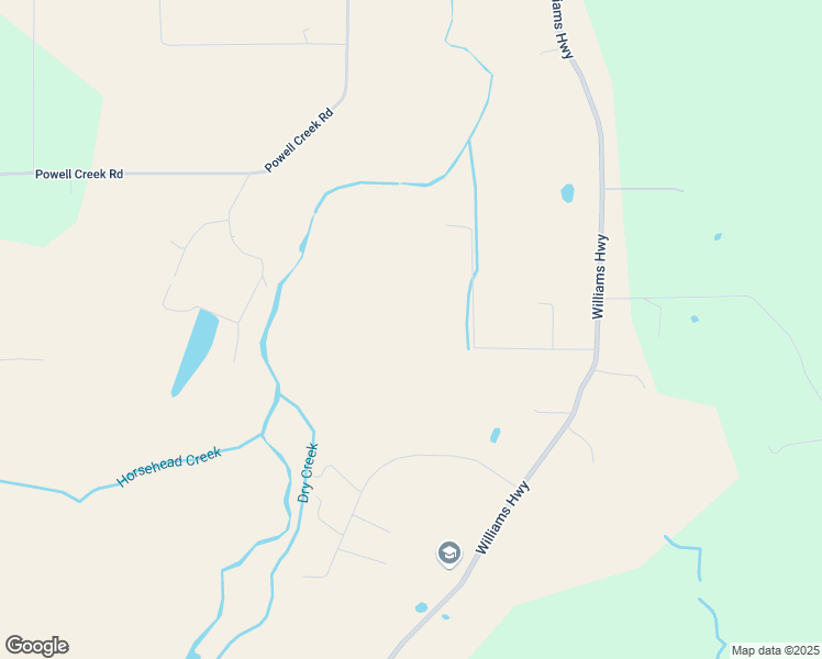 map of restaurants, bars, coffee shops, grocery stores, and more near 17097 Williams Highway in Williams