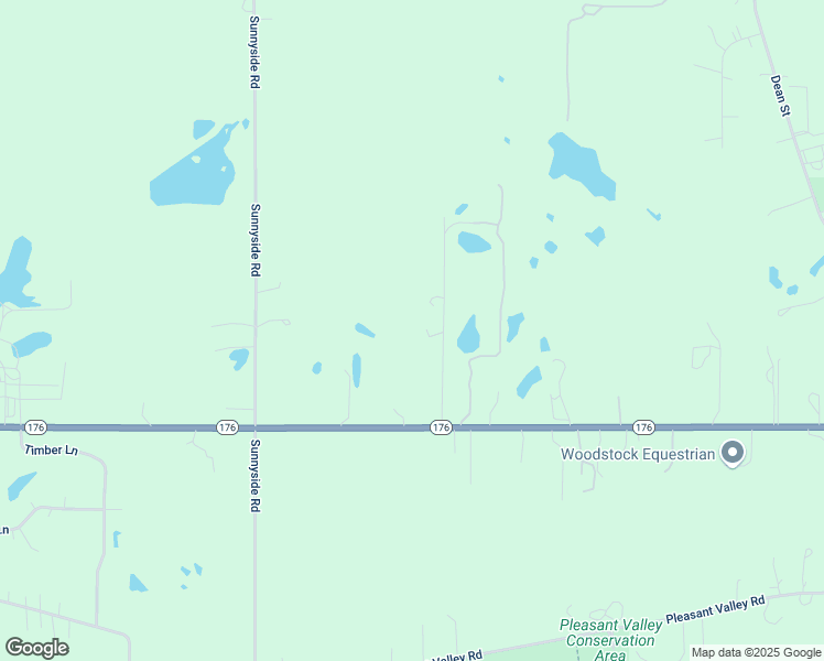 map of restaurants, bars, coffee shops, grocery stores, and more near 13618 Illinois 176 in Woodstock