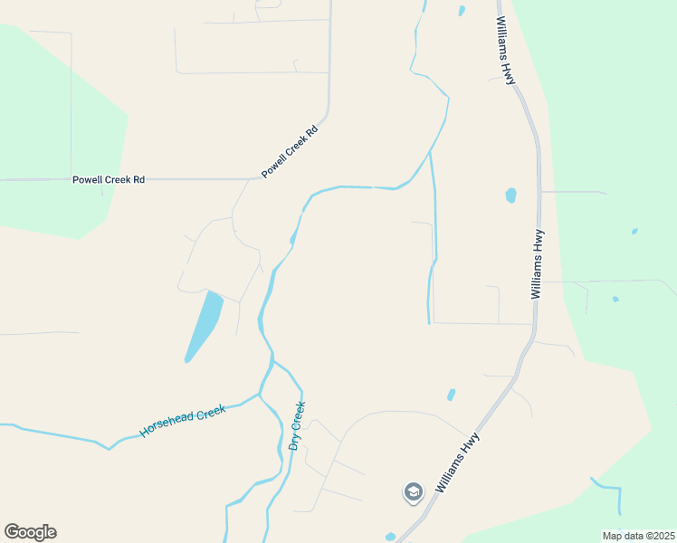 map of restaurants, bars, coffee shops, grocery stores, and more near 17097 Williams Highway in Williams