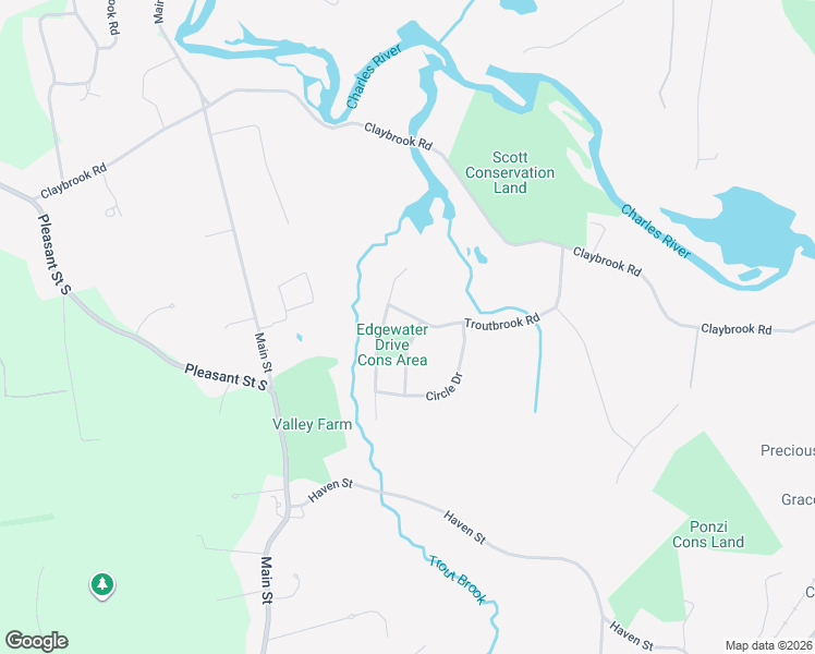 map of restaurants, bars, coffee shops, grocery stores, and more near 45 Troutbrook Road in Dover