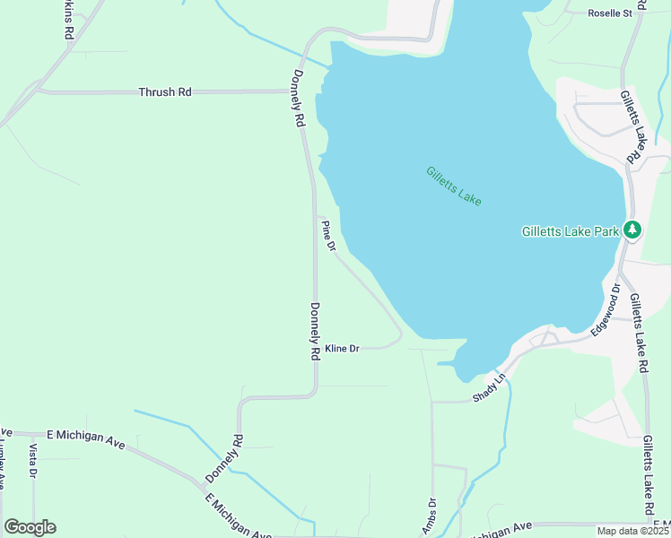 map of restaurants, bars, coffee shops, grocery stores, and more near 5205 Pine Drive in Jackson