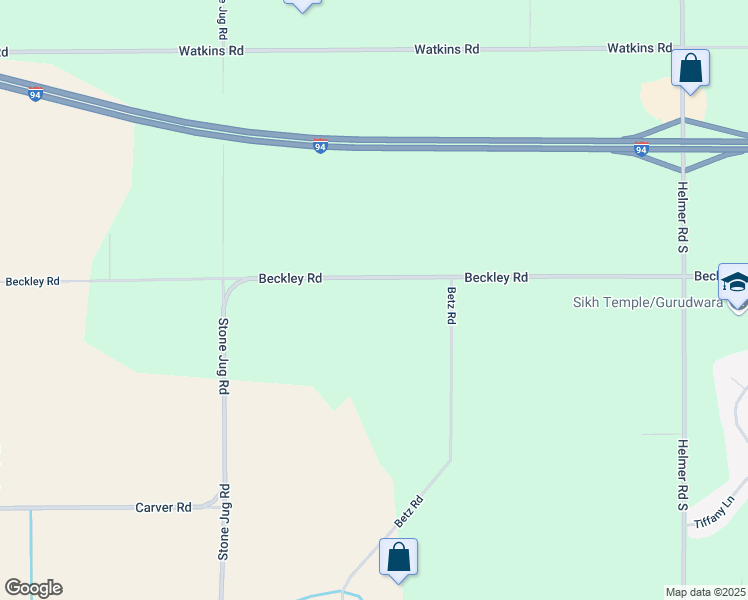 map of restaurants, bars, coffee shops, grocery stores, and more near 2342 Beckley Road in Battle Creek