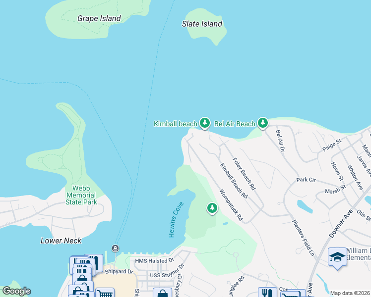 map of restaurants, bars, coffee shops, grocery stores, and more near 248 Wompatuck Road in Hingham