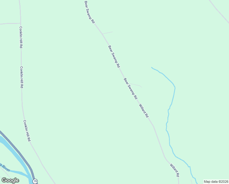 map of restaurants, bars, coffee shops, grocery stores, and more near 119 Bear Swamp Road in Chenango Forks