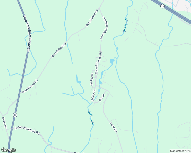map of restaurants, bars, coffee shops, grocery stores, and more near 119 Porto Road in Catskill