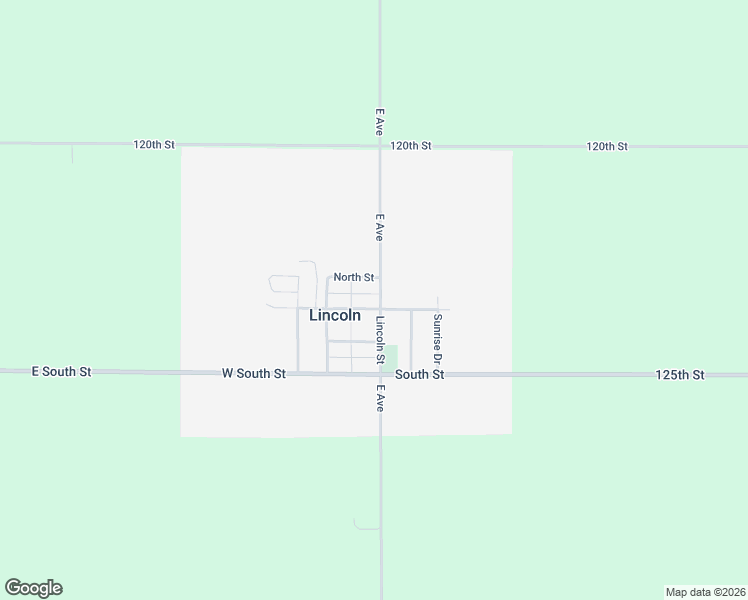 map of restaurants, bars, coffee shops, grocery stores, and more near 51-201 Lincoln Street in Gladbrook
