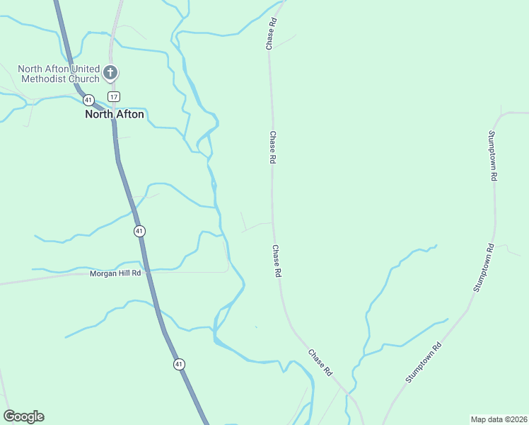 map of restaurants, bars, coffee shops, grocery stores, and more near 400-436 Chase Rd in Afton