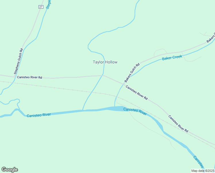 map of restaurants, bars, coffee shops, grocery stores, and more near 3070 County Road 119 in Canisteo