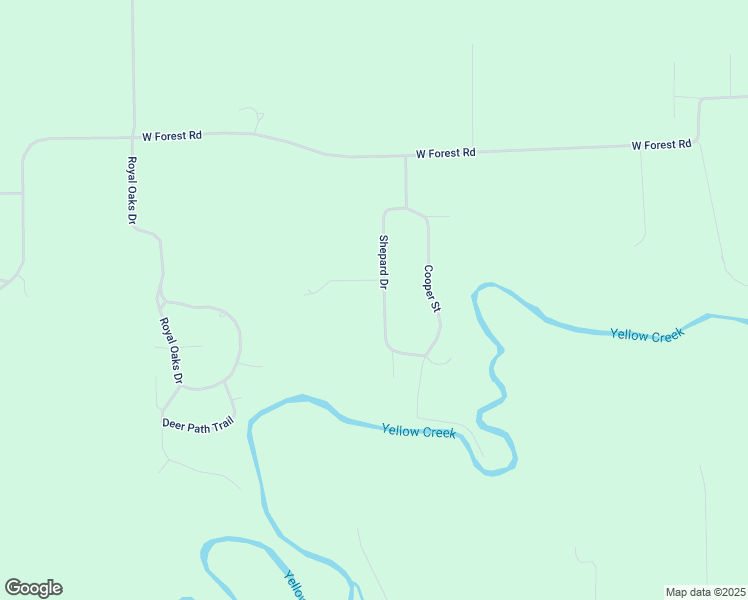 map of restaurants, bars, coffee shops, grocery stores, and more near 2531 Shepard Drive in Freeport
