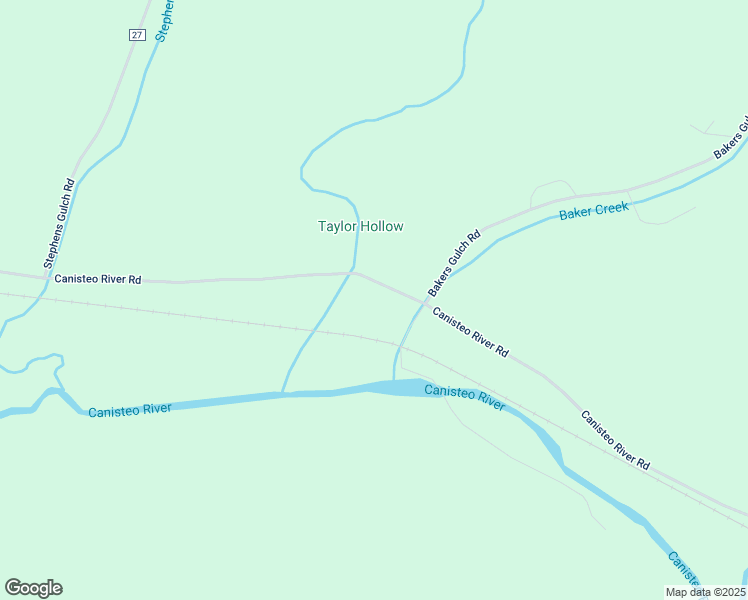 map of restaurants, bars, coffee shops, grocery stores, and more near 3070 County Road 119 in Canisteo