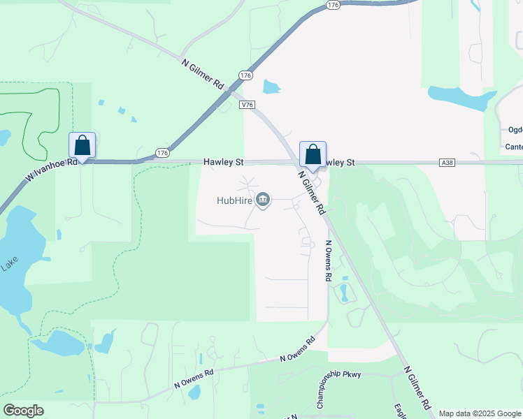 map of restaurants, bars, coffee shops, grocery stores, and more near 6 Regan Lane in Lake Zurich