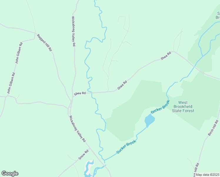 map of restaurants, bars, coffee shops, grocery stores, and more near 3 Madden Road in West Brookfield