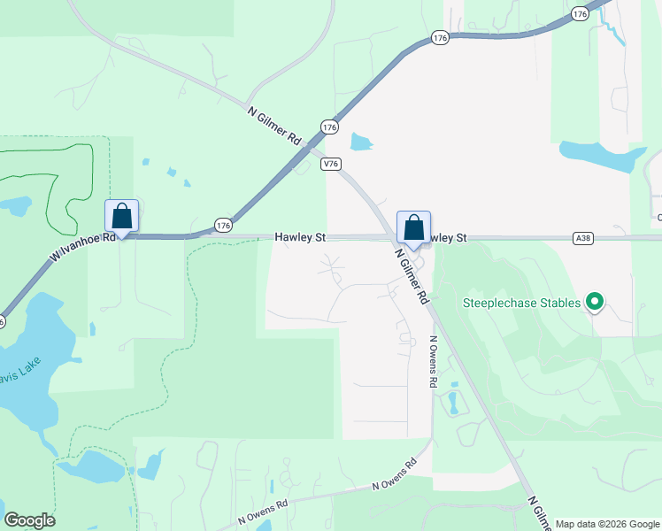 map of restaurants, bars, coffee shops, grocery stores, and more near 12 Reed Court in Hawthorn Woods