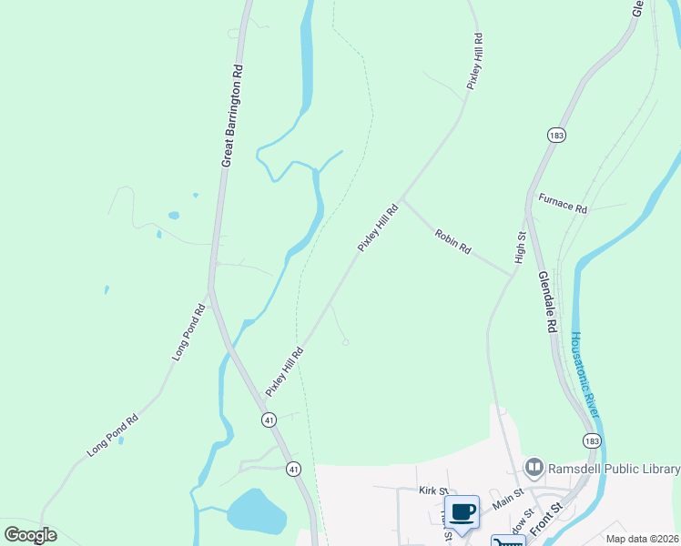 map of restaurants, bars, coffee shops, grocery stores, and more near in Great Barrington