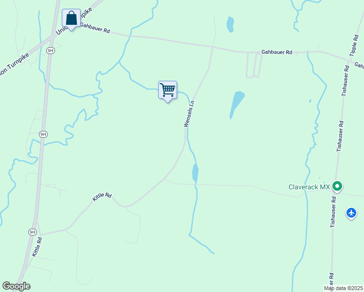 map of restaurants, bars, coffee shops, grocery stores, and more near 55 Wensels Lane in Hudson