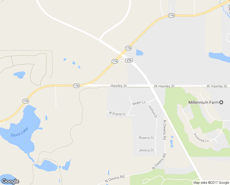 map of restaurants, bars, coffee shops, grocery stores, and more near 250 Hawley Street in Hawthorn Woods