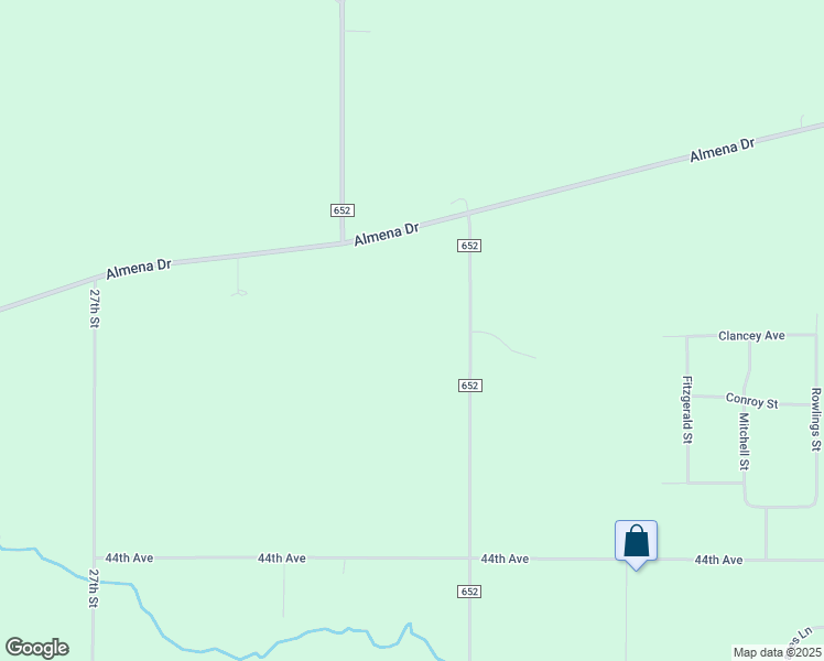 map of restaurants, bars, coffee shops, grocery stores, and more near 25885 County Road 375 in Mattawan
