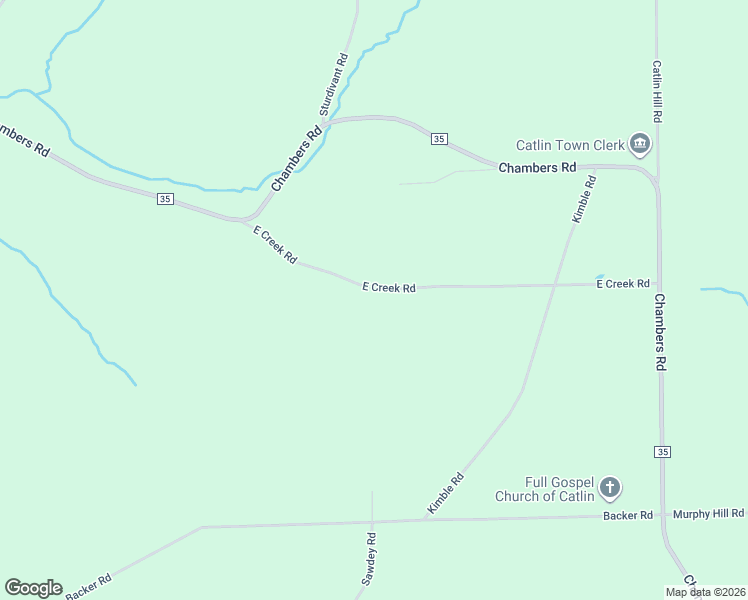 map of restaurants, bars, coffee shops, grocery stores, and more near 84 East Creek Road in Beaver Dams