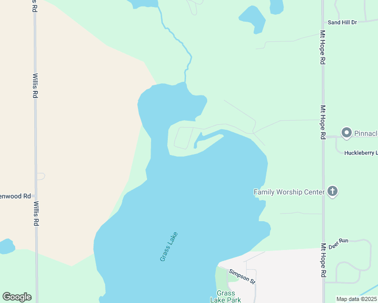 map of restaurants, bars, coffee shops, grocery stores, and more near 668 Island in Jackson County