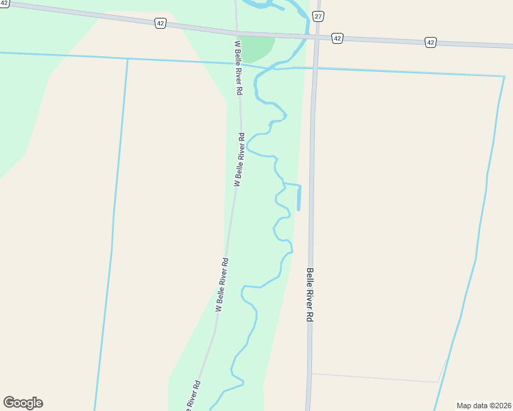 map of restaurants, bars, coffee shops, grocery stores, and more near 762 West Belle River Road in Lakeshore