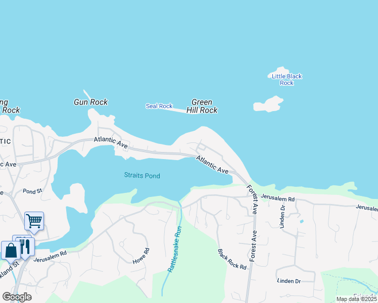 map of restaurants, bars, coffee shops, grocery stores, and more near 12 Driftway Avenue in Hull