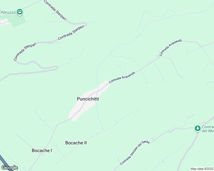map of restaurants, bars, coffee shops, grocery stores, and more near 2 Contrada Acquarelli in Puncichitti