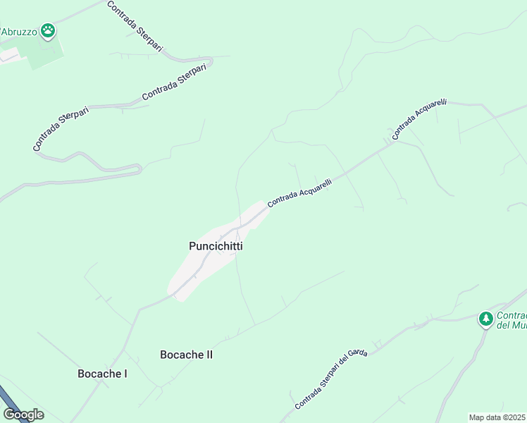 map of restaurants, bars, coffee shops, grocery stores, and more near 2 Contrada Acquarelli in Puncichitti