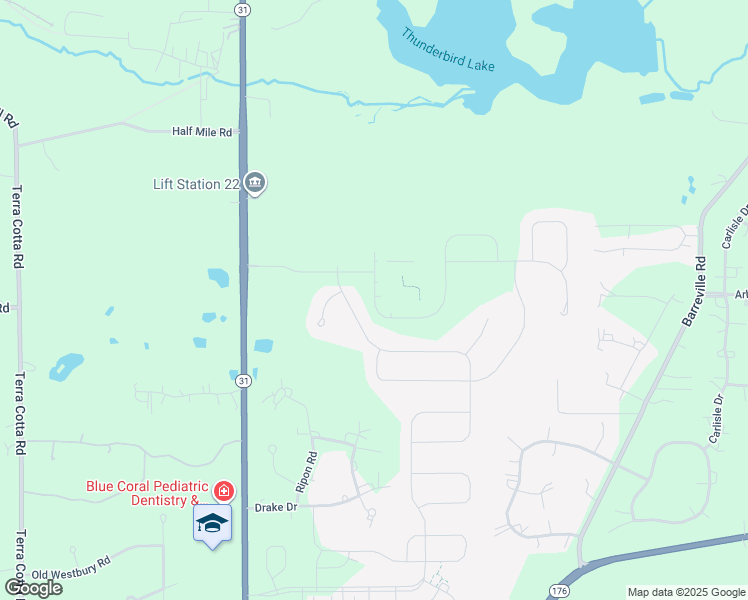 map of restaurants, bars, coffee shops, grocery stores, and more near 965 Brighton Circle in Crystal Lake