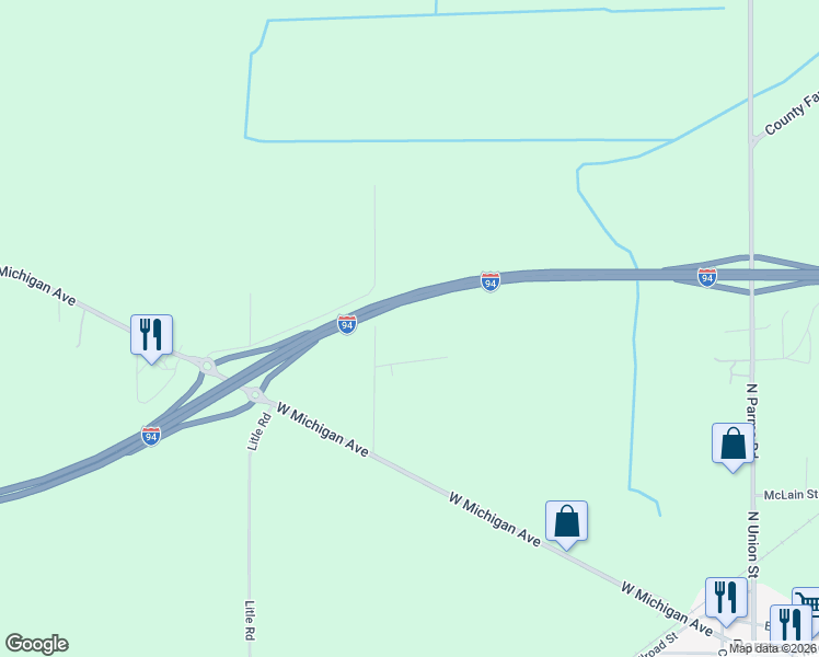 map of restaurants, bars, coffee shops, grocery stores, and more near 2497 Scott Road in Parma