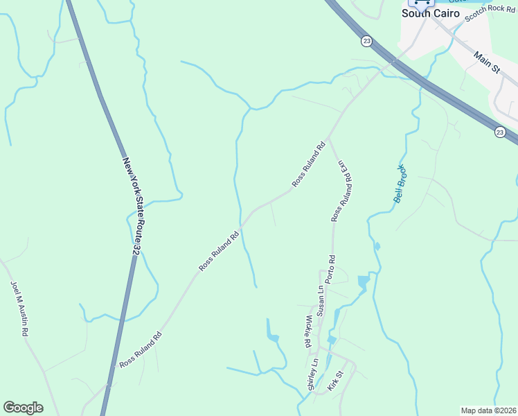 map of restaurants, bars, coffee shops, grocery stores, and more near 522 Ross Ruland Road in South Cairo