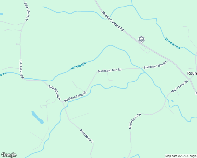 map of restaurants, bars, coffee shops, grocery stores, and more near 271 Blackhead Mount Road in Round Top