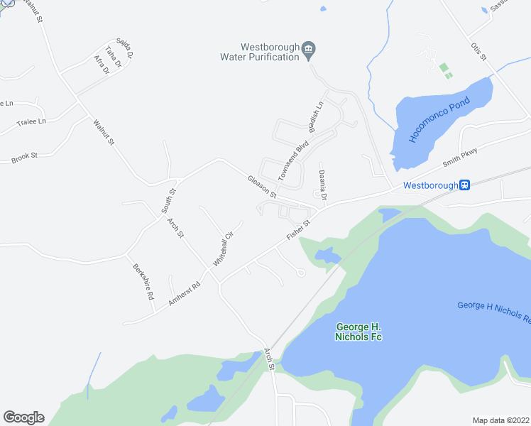 map of restaurants, bars, coffee shops, grocery stores, and more near 700 Charlestown Meadows Drive in Westborough