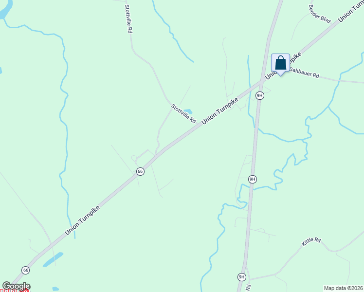 map of restaurants, bars, coffee shops, grocery stores, and more near 705 New York 66 in Hudson