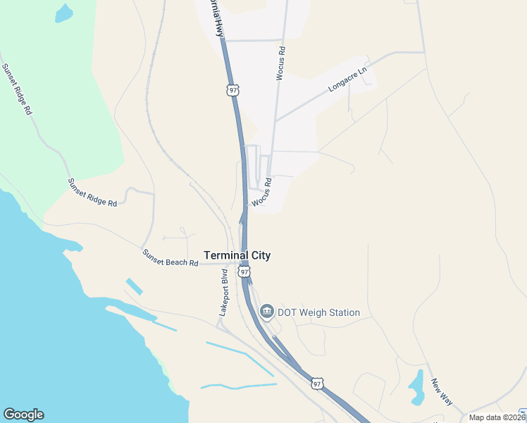 map of restaurants, bars, coffee shops, grocery stores, and more near 4827 Wocus Road in Klamath Falls