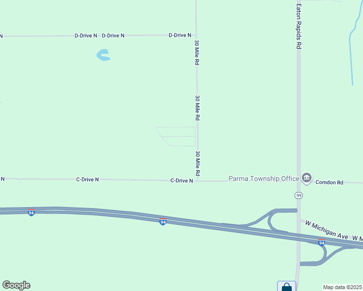 map of restaurants, bars, coffee shops, grocery stores, and more near Twin Pine Nursery Drive in Albion