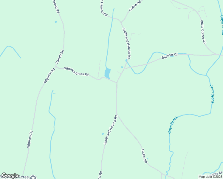 map of restaurants, bars, coffee shops, grocery stores, and more near 3 Wigwam Road in North Brookfield