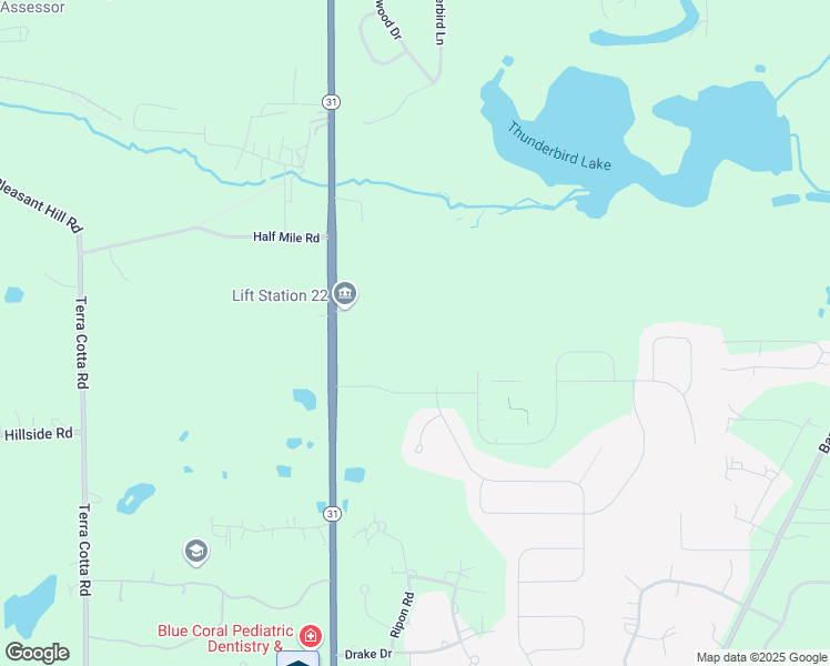 map of restaurants, bars, coffee shops, grocery stores, and more near 1000 East Brighton Lane in Crystal Lake